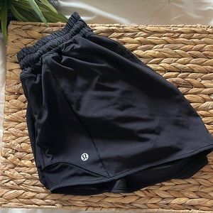 Lululemon black shorts, size 6
